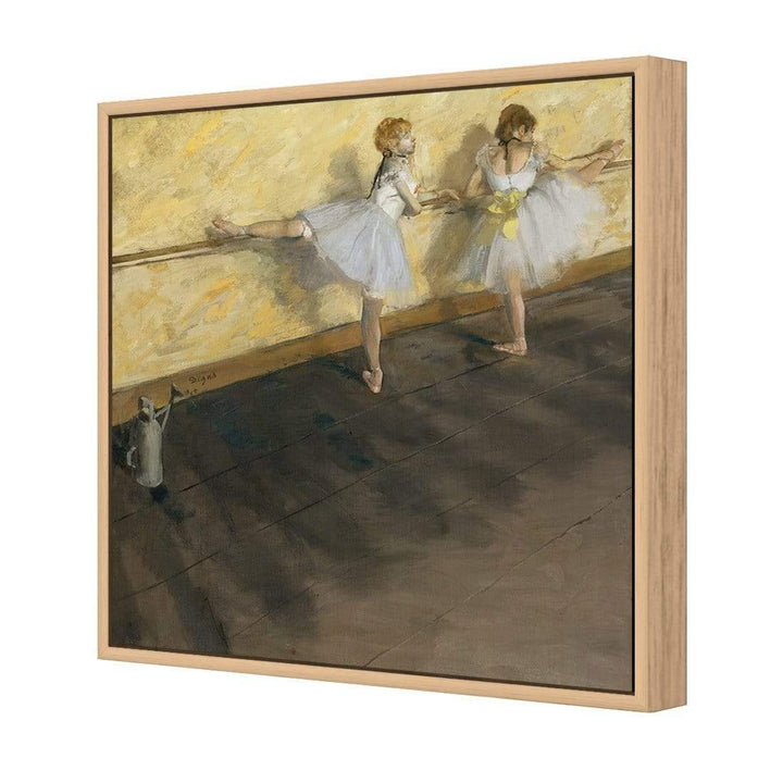 Dancers Practicing at the Barre By Edgar Degas Wall Art