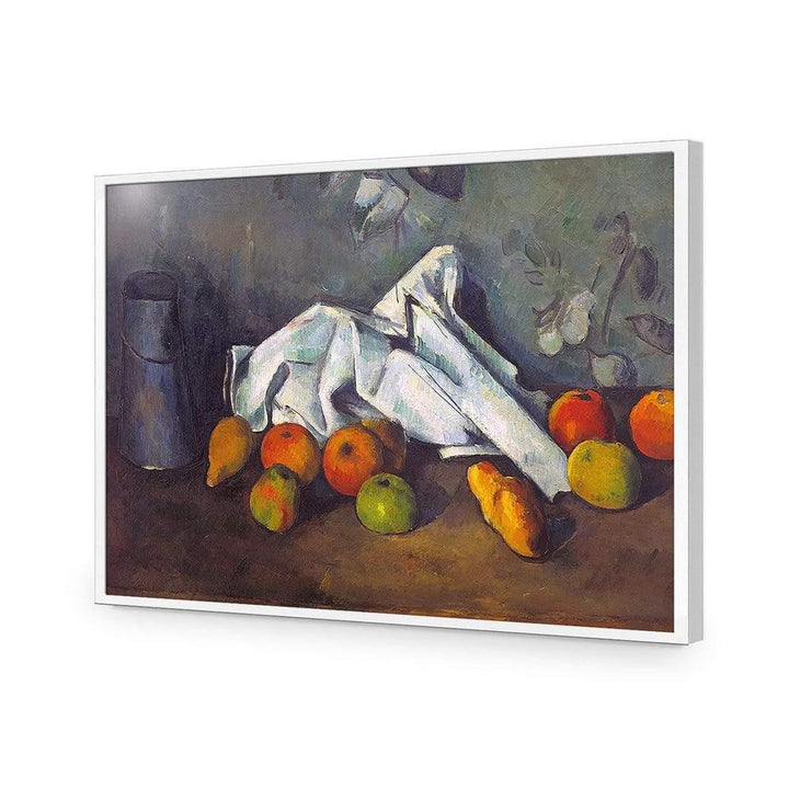 Milk Can and Apples By Cezanne Wall Art