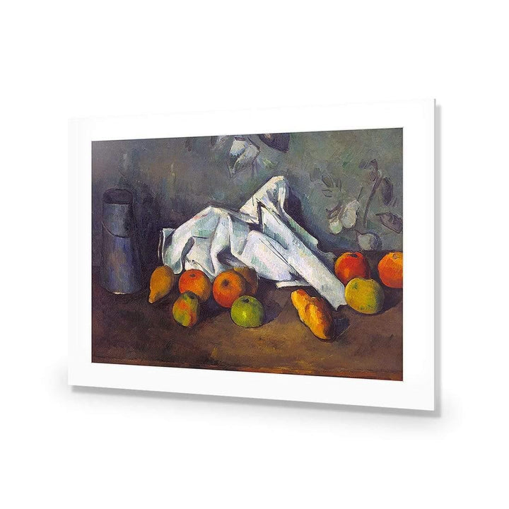 Milk Can and Apples By Cezanne Wall Art