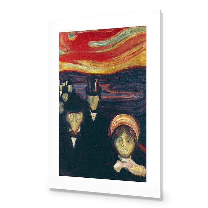 Anxiety by Edvard Munch Wall Art